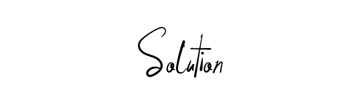 Solution  Free Fonts Download