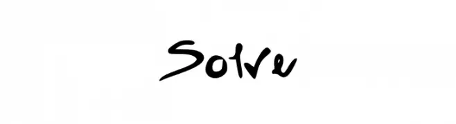 Solve  Fuentes Gratis Descargar