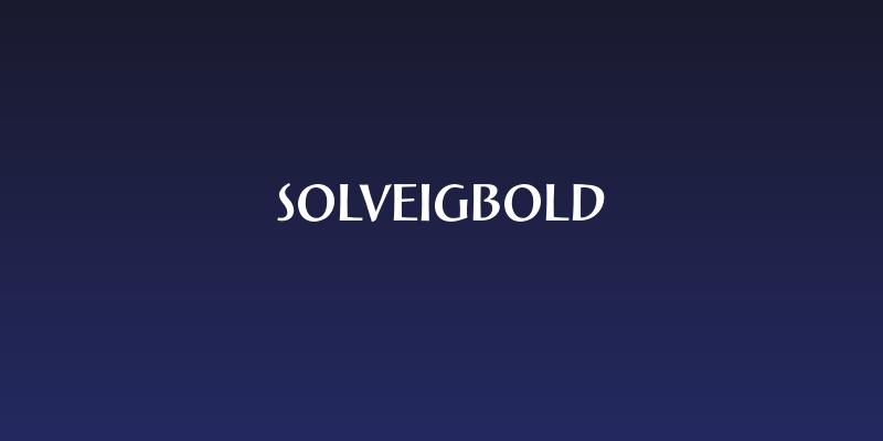 SolveigBold Social Header