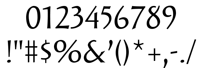SolveigText Font OTHER CHARS