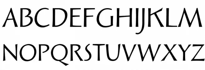 SolveigText Fonte MAIÚSCULAS