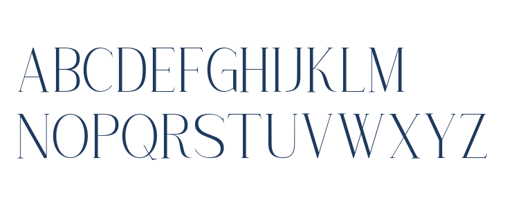 Solvera Lorvane Regular Uppercase