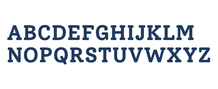 Solway Bold1 Uppercase