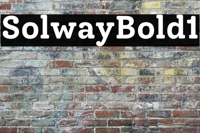 Solway Bold1 Example 3