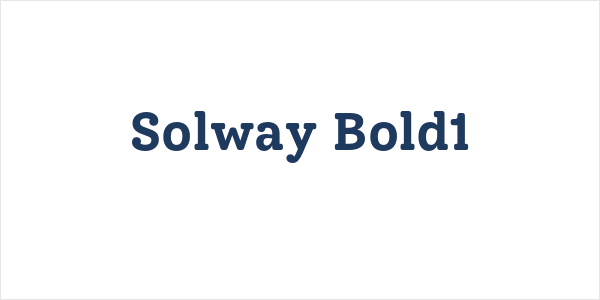 Solway Bold1 Logo