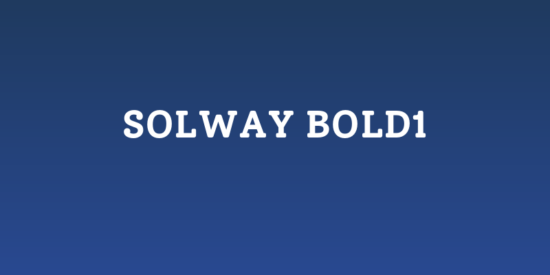 Solway Bold1 Social Header