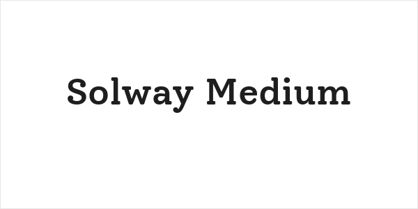 Solway Medium Logo