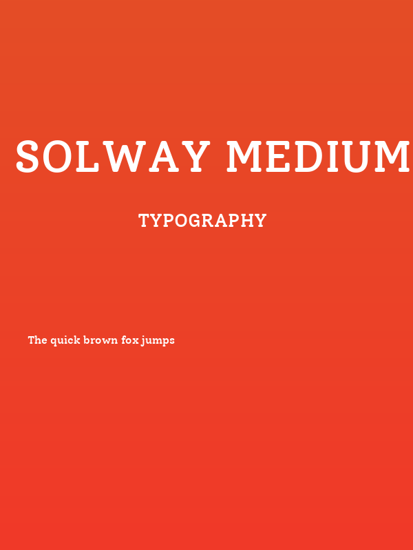 Solway Medium Poster