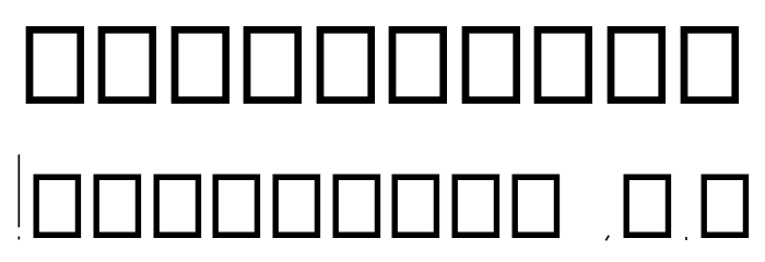 Soma Font OTHER CHARS