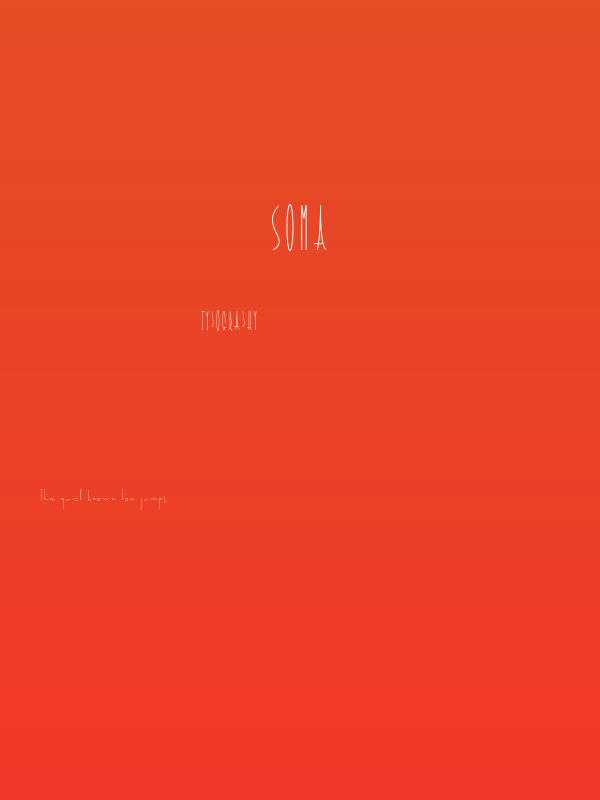 Soma Poster