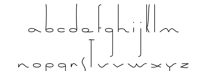 Soma Font LOWERCASE