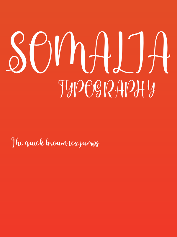 Somalia Personal Use Poster
