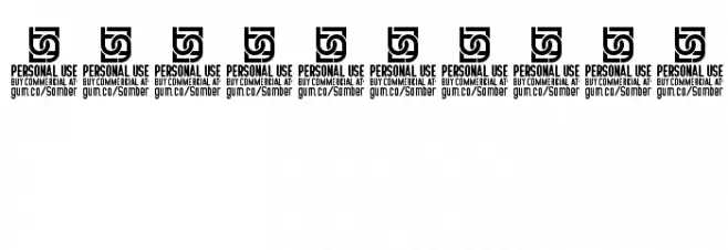 SomberSansDemo Font OTHER CHARS