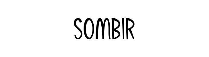 Sombir  Descarca Fonturi Gratis