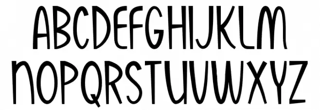 Sombir Schriftart Groß