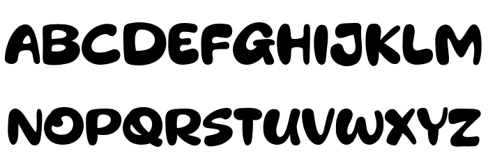 Sombong Amat Font UPPERCASE