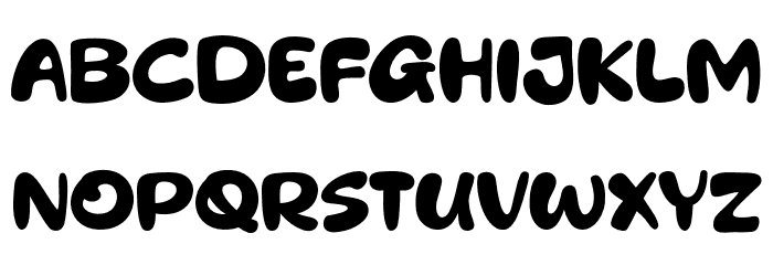 Sombong Amat Font LOWERCASE