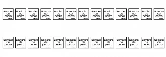 Sombras-Jed- Schriftart Groß