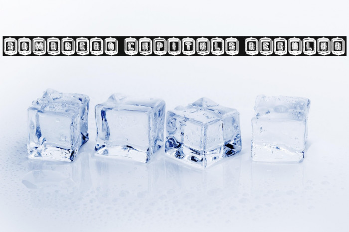 Sombrero Capitals Regular Example 2