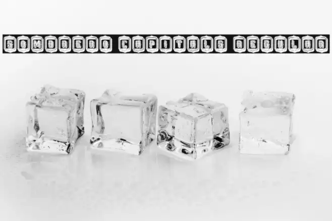 Sombrero Capitals Regular Font examples