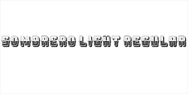 Sombrero Light Regular Logo