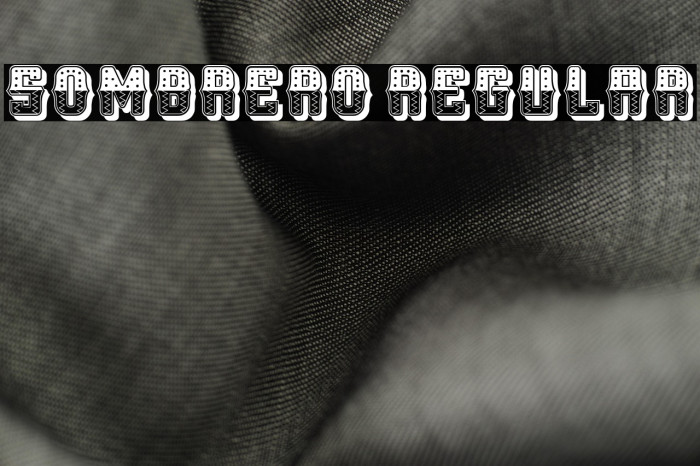 Sombrero Regular Example 1