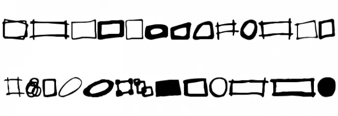 Some Boxes फ़ॉन्ट अपरकेस