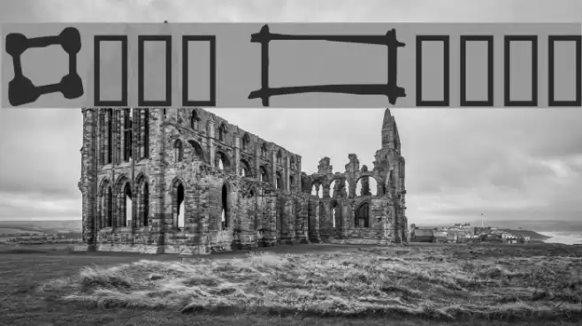 Some Boxes Font examples