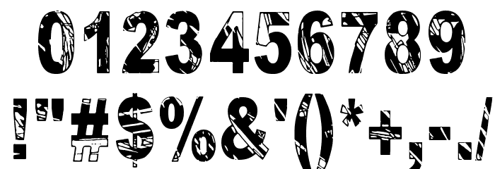 Some Distant Memory Dark Font OTHER CHARS