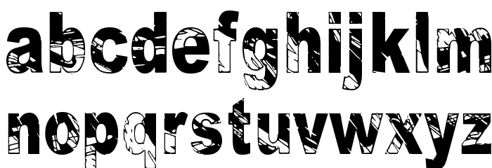 Some Distant Memory Dark Font LOWERCASE