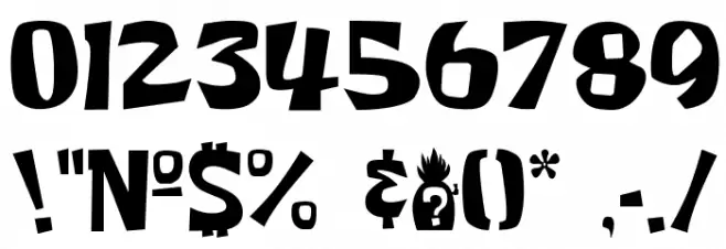 Some Time Later Font OTHER CHARS