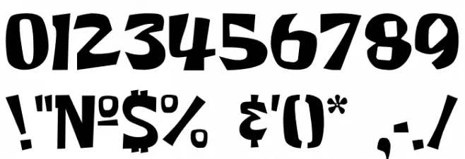 Some Time Later フォント その他の文字