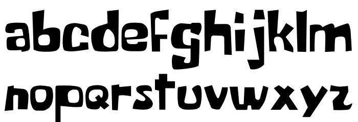 Some Time Later Font LOWERCASE