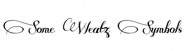 Some Weatz Symbols 