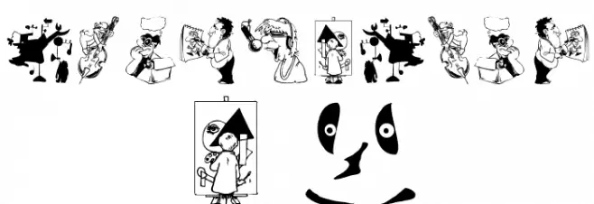 SomeArtistsOne Font OTHER CHARS