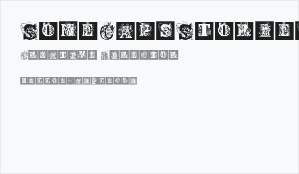 SomeCapsStories Business Card