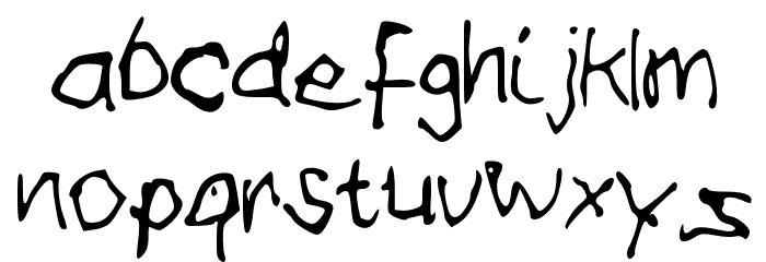 SomeIlliteratewrotethis Font LOWERCASE