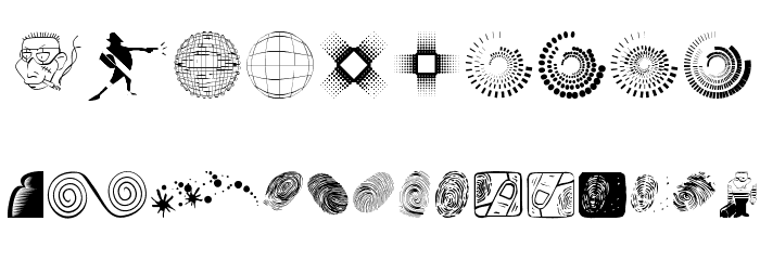 SomeParts Font OTHER CHARS