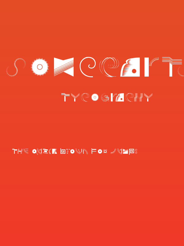 SomePartsAlphabet Poster