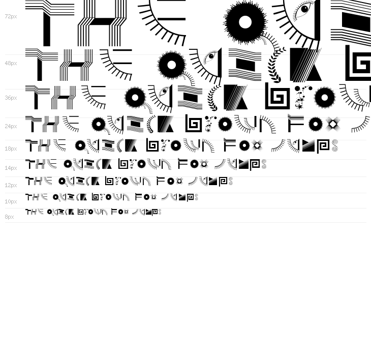 SomePartsAlphabet Waterfall