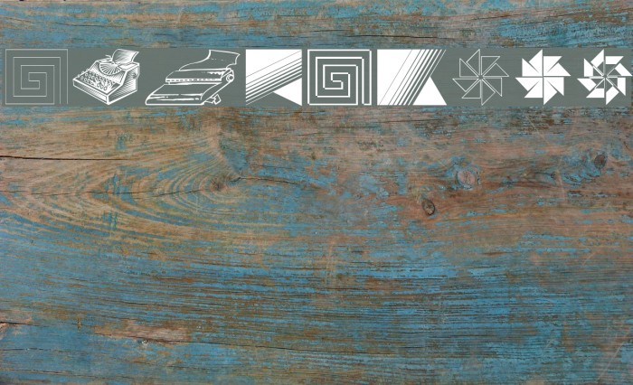 SomeParts Font examples