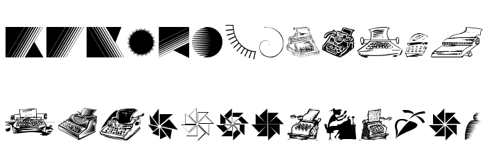 SomeParts Font LOWERCASE
