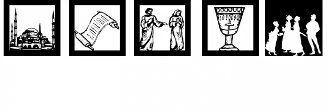 SomeSilhouettesPlus Font OTHER CHARS