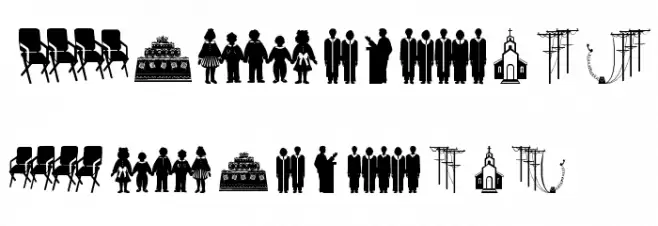 SomeSilhous Font OTHER CHARS