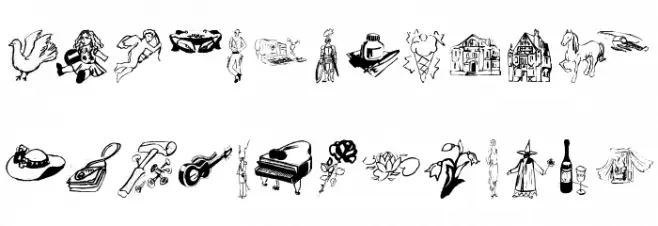 SomeSketches Polices MAJUSCULES
