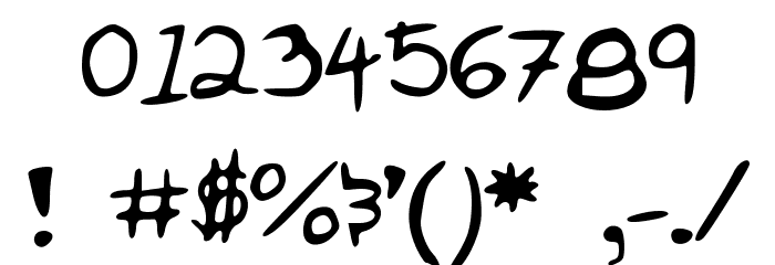 Some_Animal Font OTHER CHARS