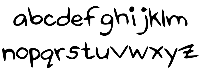 Some_Animal Font LOWERCASE