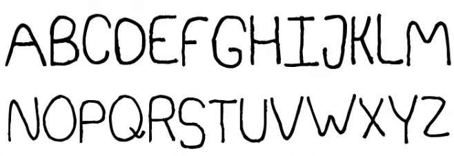 Somebercum Sans Serif خط أحرف كبيرة