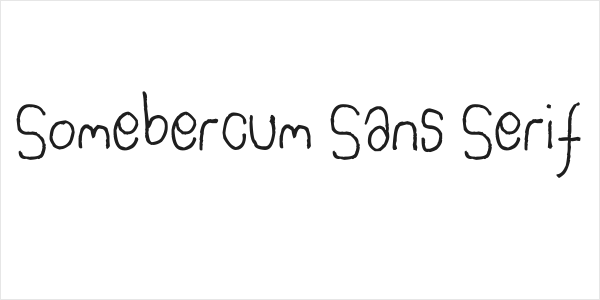 Somebercum Sans Serif Logo