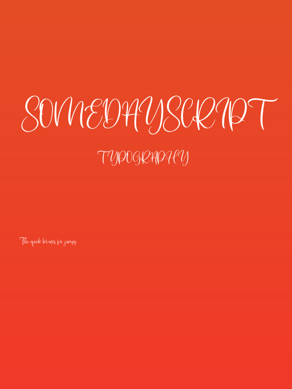 SomedayScript Poster